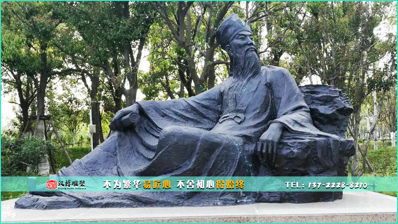 名人銅雕,鑄銅雕像,戶(hù)外雕塑