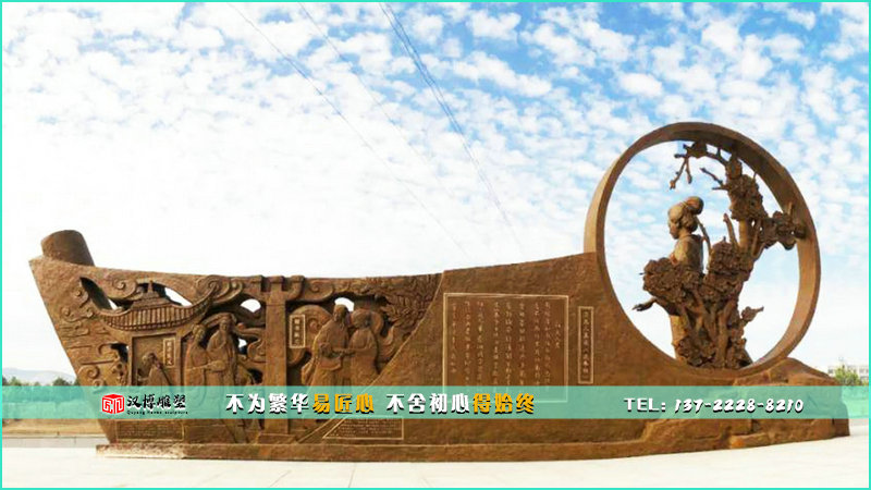 傳統(tǒng)工藝銅雕,人物雕像定制,景觀雕塑